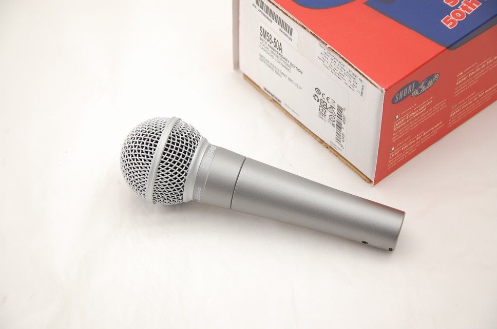 SHURE SM58 50周年記念モデル | PRO_Fit マイク塗装