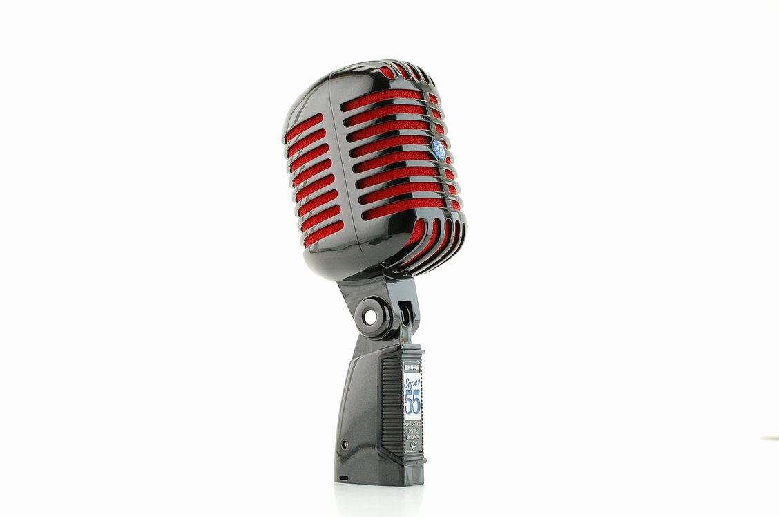 SHURE シュアー SUPER 55 ボーカル用 ガイコツマイク - レコーディング