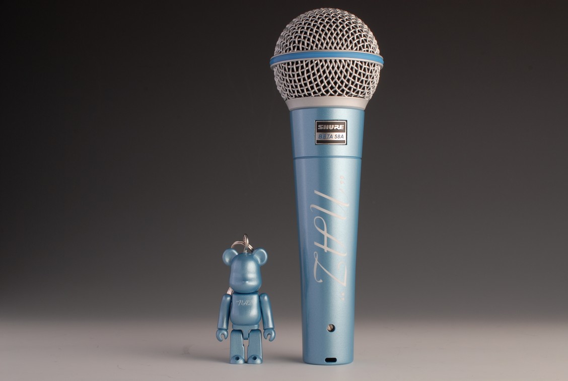 SHURE BETA58A ＆ BE@RBRICK | PRO_Fit マイク塗装
