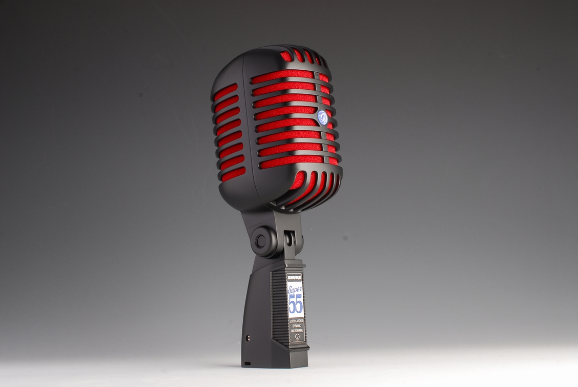 SHURE SUPER 55 ガイコツマイク-